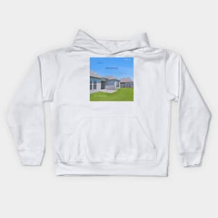 None of this is real Kids Hoodie